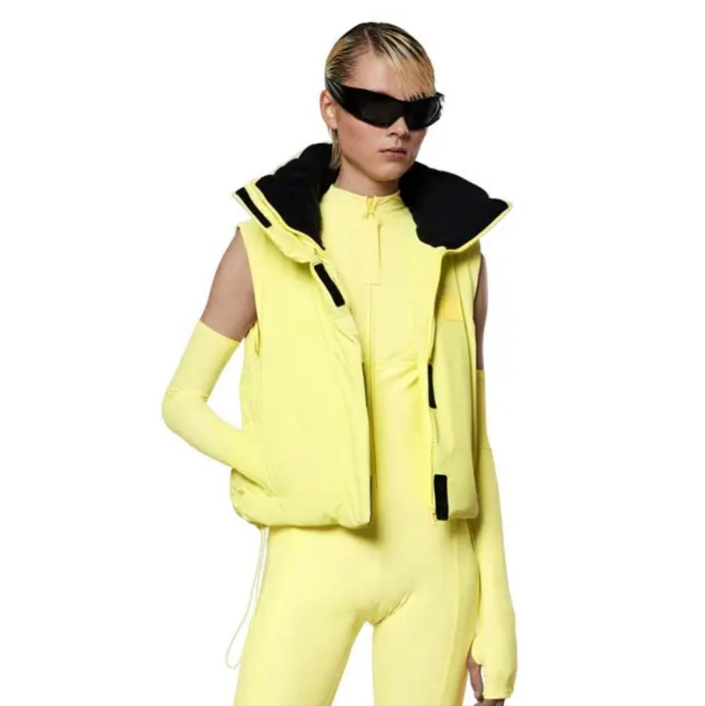 Rains Loop W Vest Straw Size Small - Picture 2 of 8